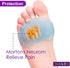 Ball of Foot Cushions (2 Pairs) - Metatarsal Pads Soft Gel for Mortons Neuroma, Callus, Foot Pain Relief