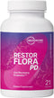 Microbiome Labs RestorFlora PD | Daily Probiotics with Saccharomyces Boulardii for Digestive Health | 21 Capsules