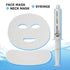 Name Skin Care Korean Carboxy CO2 Therapy Face & Neck Mask Set of 2 - Hydrating Anti-Aging Skincare Treatment