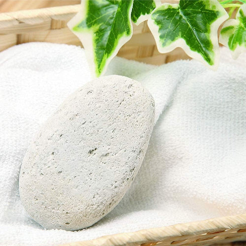 Pumice Stone, Natural Ergonomic Shape, Extra Fine Texture for Hard & Cracked Skin Callus Remover