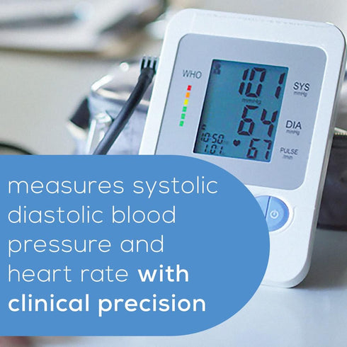 Beurer BM26 Upper Arm Blood Pressure Monitor - Large Cuff, Automatic & Digital, Home Use BP Machine