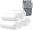100 Count Small Trash Bags - 4 Gallon Clear Garbage Bags - Strong, Leakage-Free, Unscented Thick for Bathroom, Office,