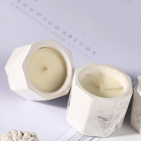 T-shin Candle,150G Plaster Cup Chakra Scented Healing Purify Self Love Aroma Soy Wax Greek Aesthetic Prayer Decorative