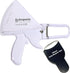 Sequoia Fitness Trimcal 4000 Body Fat Caliper with Body Measure Tape & Fat% Chart, White & Black