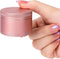 Pink Metal Pill Box Daily, Single Waterproof Travel Container for Purse, Cute Pill Holder Organizer, Big Size