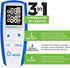 AccuRelief Complete 3-in-1 TENS Unit, EMS Massager Device for Pain Relief, Electric Muscle Stimulator with 4 Electrodes