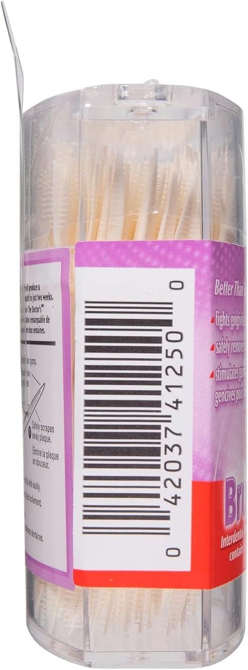 The Doctor's BrushPicks Interdental Toothpicks, 275 pieces per Pack
