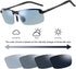Blue Light Blocking Computer Glasses, Photochromic Polarized UV Protection Sunglasses for Men and Women