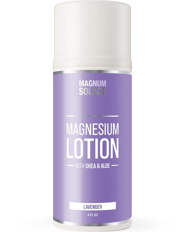 Magnum Solace Magnesium Lotion Super Concentrated Made with Aloe and Shea Safe