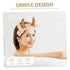 2 Pcs Animal Face Wash and Hair Bundle, Cow Headband Spa Hairband for Women, Skincare Headbands