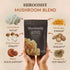 Shroomsy 6 Mushroom Coffee Adaptogenic Mushroom Superblend (Cordyceps, Reishi, Shiitake, Lions Mane, More) With MCT Oil