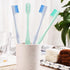 Y-Kelin 4 Pcs U-Shaped Orthodontic Toothbrush, Soft Bristle with 4 Toothbrush Head Covers for Effective Cleaning Teeth