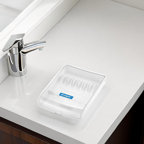 Storage Case for Waterpik Replacement Tips, No Tips Included, White