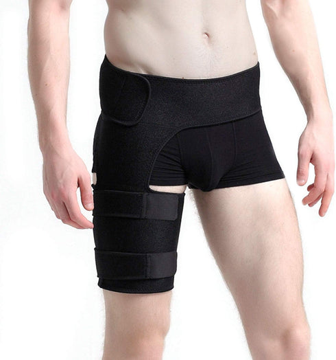 Groin Support Hip Brace for Sciatica Pain Relief, Compression Sleeve for Thigh and Hamstring