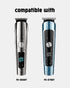USB Charging Cable Compatible with Brightup Beard Trimmer, 5V Charger for Brightup Hair Clippers FK-8688T FK-8788T IPX7 Waterproof Electric Razor Body Shaver, 2 Cleaning Brush, 3.3ft Power Cord