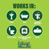 Green Gobbler Drain Cleaner & Deodorizer, FRESH SCENT Sticks for Toilet Tanks, Sinks, and Drains - 24 Pieces
