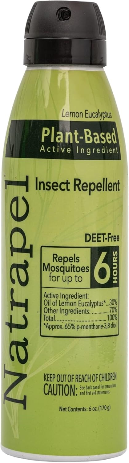 Natrapel Lemon Eucalyptus 6 Oz Eco-Spray for Insect Repellent