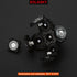 Universal 5 Blades Shaver Replacement Heads for FREEDOM Head Shaver (5 Blades Black)