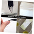 Bamboo Paper Towels, Reusable Paper Towels, 4 Boxes, Absorbent Cleaning Paper, White Rectangle