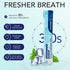 Travel Size MouthWash Packets, TSA Approved, Alcohol Free, Natural Ingredients for Bad Breath, 0.37 Fl OZ (Pack of 20)