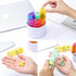 HINTRMENT 28-Grid Weekly Pill Organizer with Synthetic Leather Travel Case, Portable Round Compartment Medicine Box