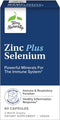 Terry Naturally Zinc Plus Selenium, 60 Capsules for Immune Support, Respiratory Function, Cellular Protection
