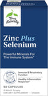 Terry Naturally Zinc Plus Selenium, 60 Capsules for Immune Support, Respiratory Function, Cellular Protection
