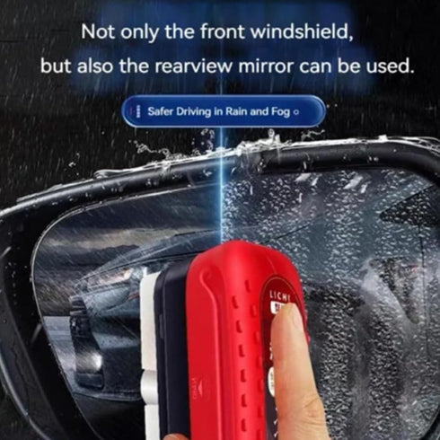zardvern (2Pcs) Automotive Glass Cleaner, Glass Cleaning Board, Automotive Oil Film Cleaning Brush, Glass Oil Film
