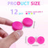 12 Pack Colorful Contact Lens Case Box Holder, Soak Storage Kit