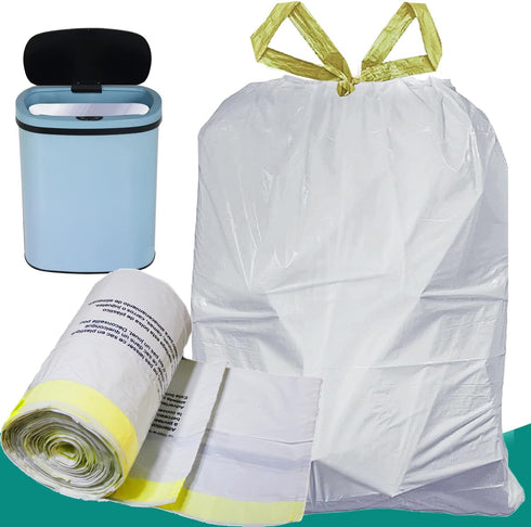 Large Heavy Duty 21 Gallon Drawstring Trash Bags, 30 Count - 1.0 MIL, 28" x 34" - Wholesale Commercial Garbage Bags