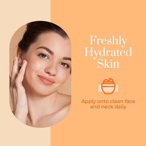 Vitamin C and Collagen Daily Face Moisturizer | Restores & Brightens Skin Tone, 2 Pack for All Skin Types