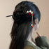 inSowni 8 Pieces Retro Asian Chinese Traditional Hanfu Hair Sticks Pins with Bead Pendants for Women Girls