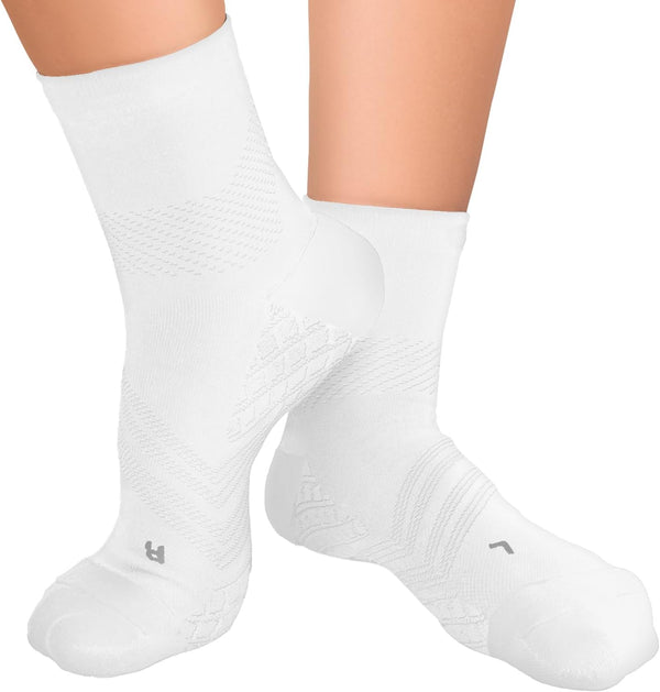 TechWare Pro Plantar Fasciitis Socks Cushion Ankle Compression Socks Women & Men.
