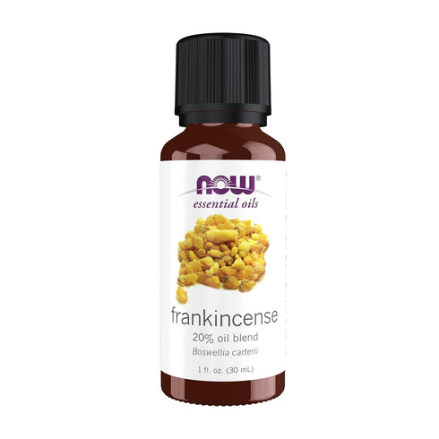 NOW Essential Oils Frankincense Oil Blend, 1-Ounce, Centering Aromatherapy Scent
