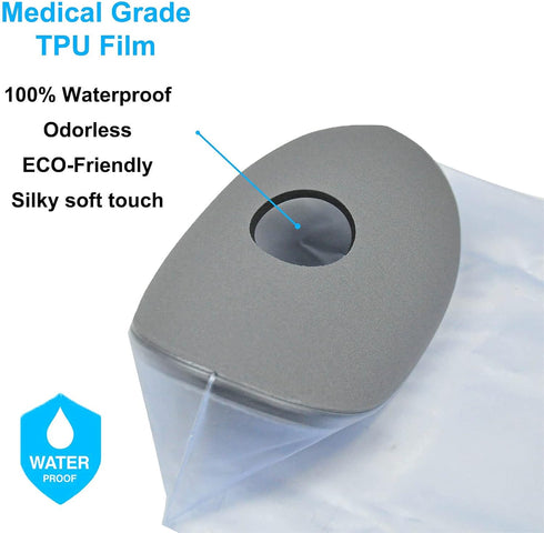 Reusable PICC Line Shower Cover for Upper Arm, Waterproof Cast Cover for Shower Arm, IV Protector Bag for Bath