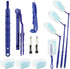 Ravionell 30 2 2 Dusters Starter Kit, pcs Microfibers Duster Refills with Extendable Handle and Mini Crevice Cleaning
