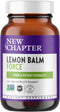 New Chapter Lemon Balm Force, Supercritical Lemon Balm for Mood & Immune Support, 30 ct Vegetarian Capsules