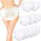 Weewooday 10 Pcs Adult Plastic Pants, Medium, White, Waterproof Incontinence Underpants, EVA Pull