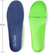 Dr. Foot's Plantar Fasciitis Insoles - Arch Support Shoe Inserts for Flat Feet, XL