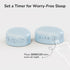 Housbay Sound Machine with Eye Mask for Sleeping, Nap & Bedroom, Blocks Snores & Prevents Early Wake-Ups for Light