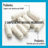 Probiohealth Probiotics 6 Billion CFU for Women and Men, Vegetarian Capsules, 60 Count