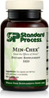 Standard Process Min-Chex - Whole Food Nervous System Supplement for Stress Relief - 90 Capsules