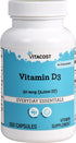 Vitacost Vitamin D3 (as Cholecalciferol), 2000 IU, 300 Capsules