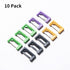 Dental IPR Strip System 10Pcs Orthodontic Interproximal Reduction Enamel Kits (A/Multi-Colored)