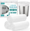 Small Trash Bags 4 Gallon - 105 Count, Unscented Mini Garbage Bags for Bathroom Trash Can Liners