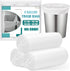 Small Trash Bags 4 Gallon - 105 Count, Unscented Mini Garbage Bags for Bathroom Trash Can Liners
