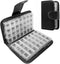 yunchin Daily Weekly Pill Box Organizer Medicine Travel Case 14 Day AM PM