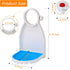 2 Pack Laundry Detergent Cup Holder, Fabric Softener Drip Catcher Tray with Fixing Screw and Removable Pad