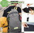 Shintop 3PCS Waterproof Aluminum Keychain Container Pill Holder (Black+Silver+Camouflage)