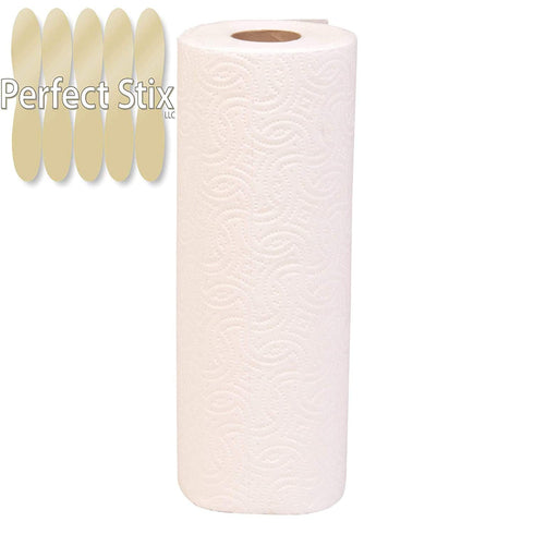 Pack 6 2ply Perfect Stix Paper Towels - of Total Rolls